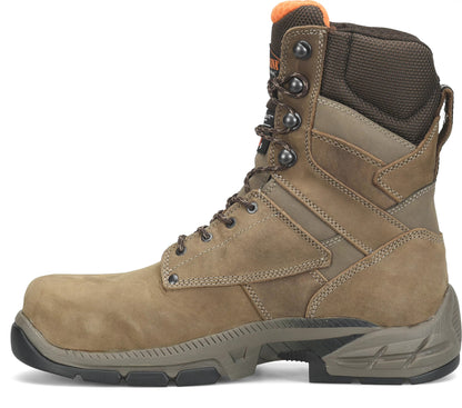 Carolina Boot Duke 8" Carbon Composite Toe Insulated Waterproof Work Boot Dark Brown