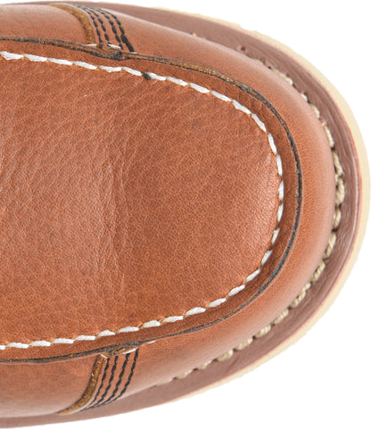 Carolina Boot Staple Gun 6" Soft Toe Wedge Work Boot Tan
