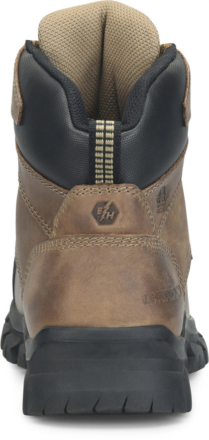 Carolina Boot Gruntz 6" Waterproof Aluminum Toe Dark Brown