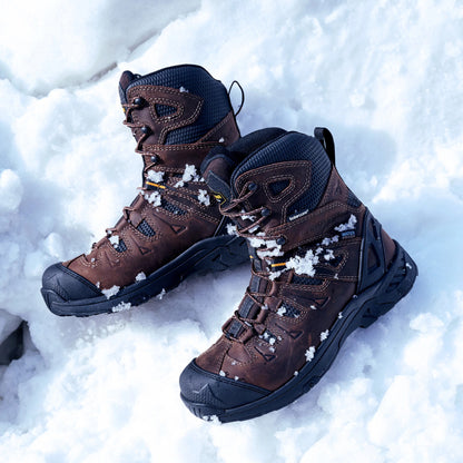 Carolina Boot Freezer Comp Toe Dark Brown
