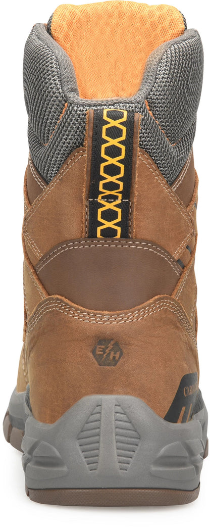 Carolina Boot Bruno Hi 8" Carbon Composite Toe Waterproof Work Boot Dark Brown