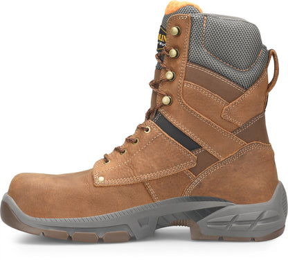 Carolina Boot Bruno Hi 8" Carbon Composite Toe Waterproof Work Boot Dark Brown