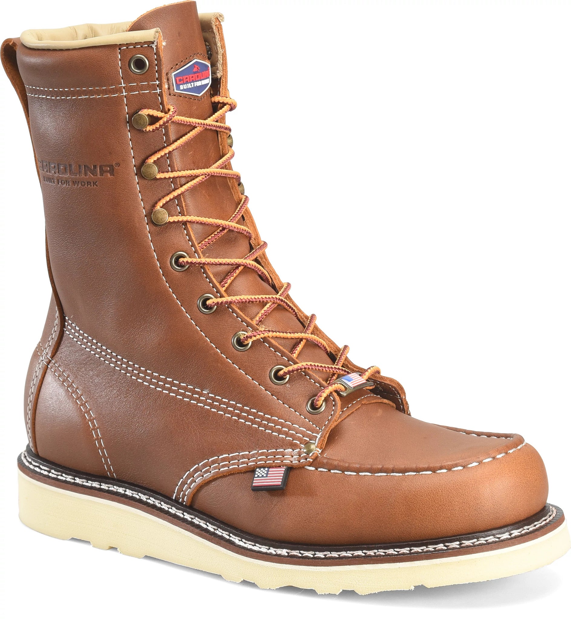 Carolina Boot Amp 8" Steel Toe Tan