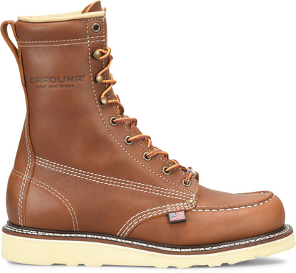 Carolina Boot Amp 8" Steel Toe Tan
