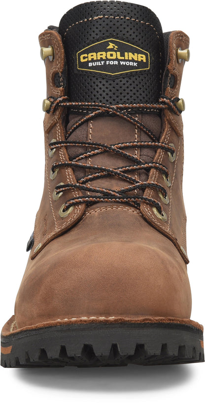 Carolina Boot Pitstop 6" Carbon Comp Toe Dark Brown