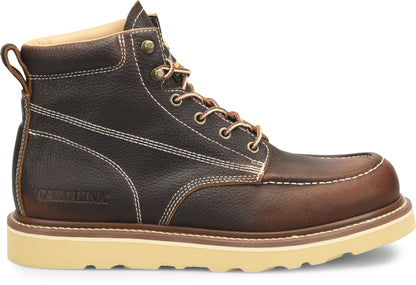 Carolina Boot Flatiron 6" Soft Toe Work Boot Dark Brown