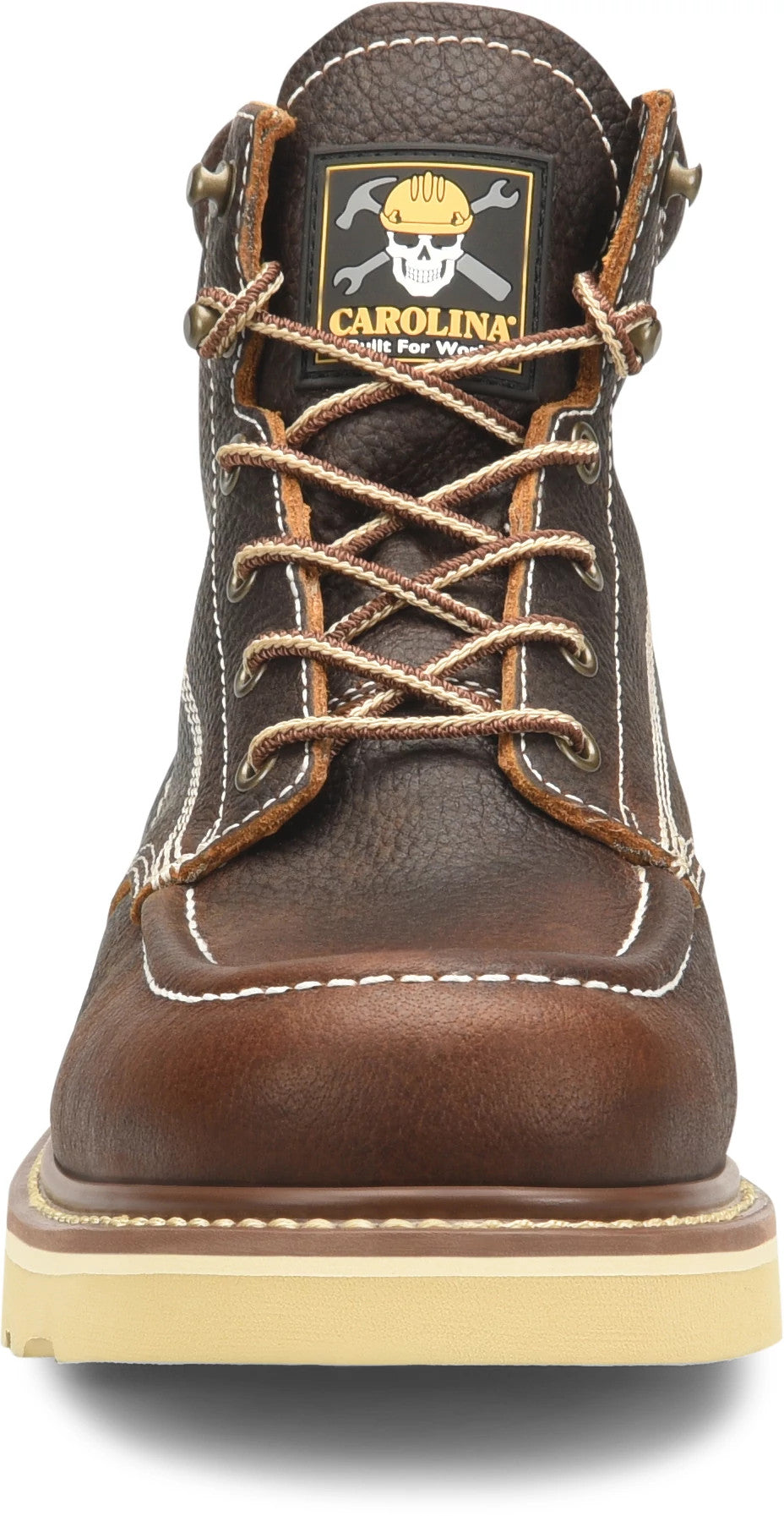 Carolina Boot Flatiron 6" Soft Toe Work Boot Dark Brown