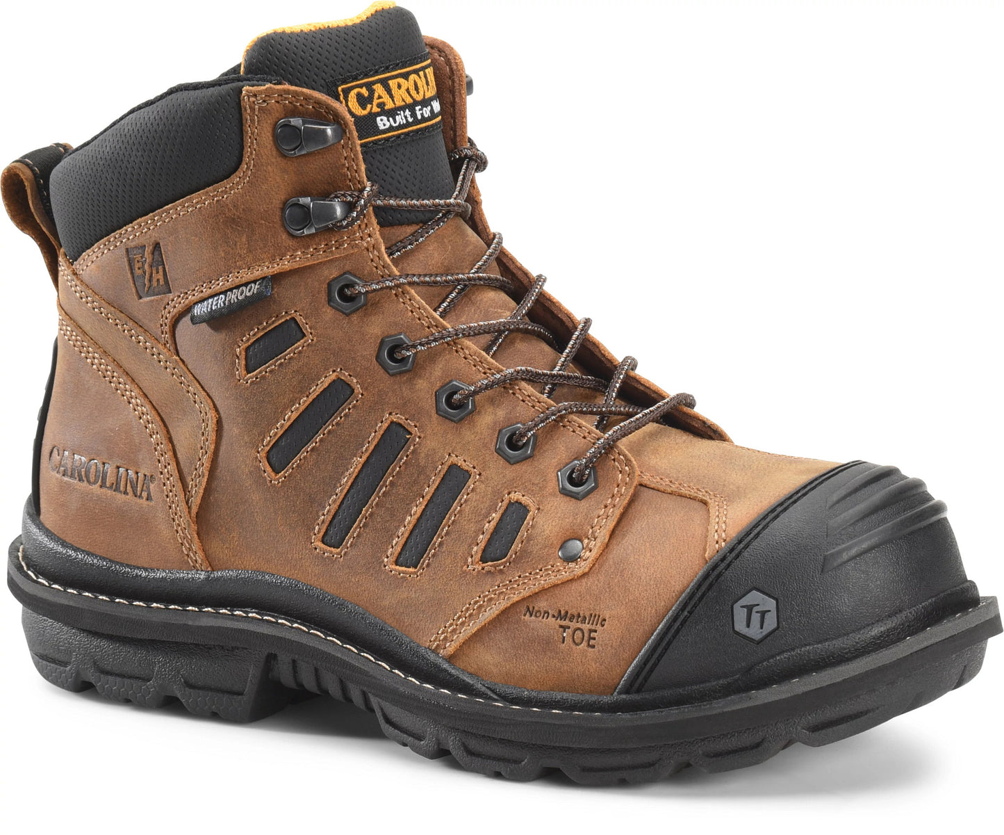 Carolina Boot Kauri 6" Composite Toe Waterproof Work Boot Dark Brown
