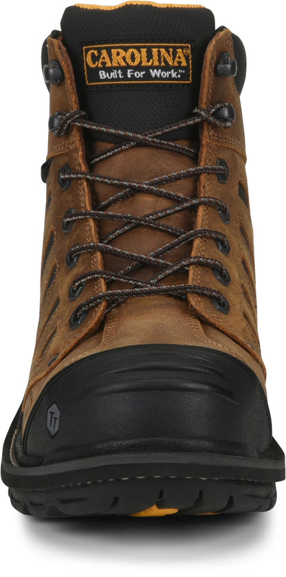 Carolina Boot Kauri 6" Composite Toe Waterproof Work Boot Dark Brown