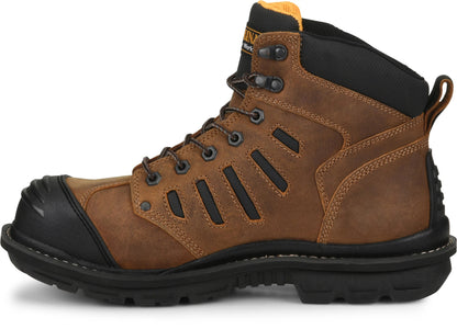 Carolina Boot Kauri 6" Composite Toe Waterproof Work Boot Dark Brown