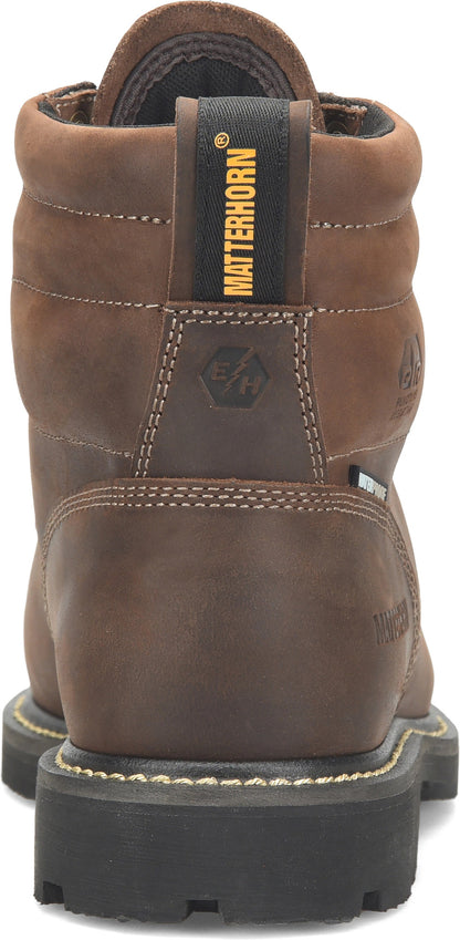 Carolina Boot Int Lo Steel Toe Waterproof D3o Internal Met Guard Dark Brown