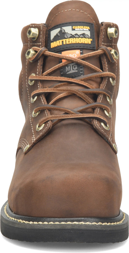 Carolina Boot Int Lo Steel Toe Waterproof D3o Internal Met Guard Dark Brown