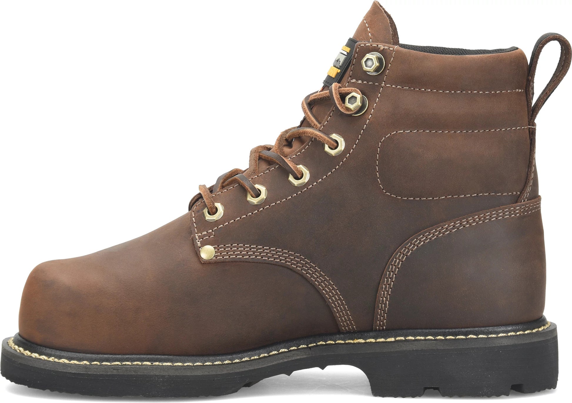 Carolina Boot Int Lo Steel Toe Waterproof D3o Internal Met Guard Dark Brown