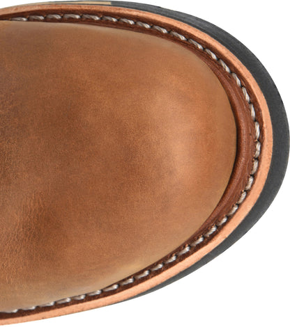Carolina Boot Ferric Usa 6" Soft Toe Work Boot Brown
