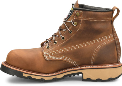Carolina Boot Ferric Usa 6" Soft Toe Work Boot Brown