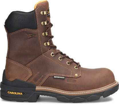Carolina Boot Cardinal 8" Comp Toe Medium Brown