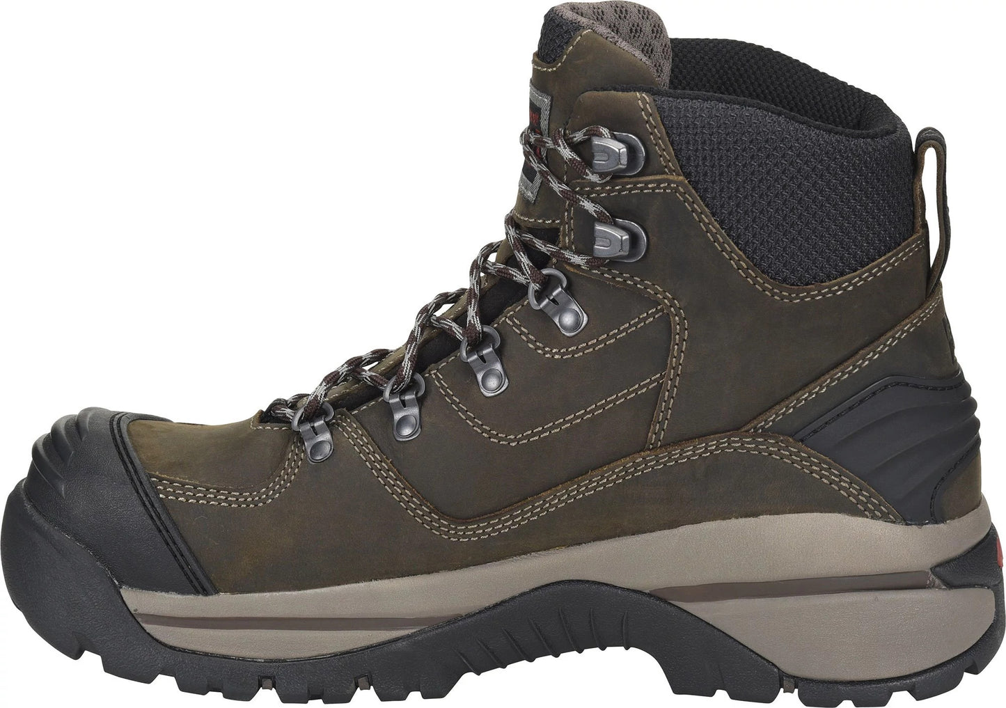 Carolina Boot Flagstone 6" Carbon Composite Toe Waterproof Hiker Brown With Grey