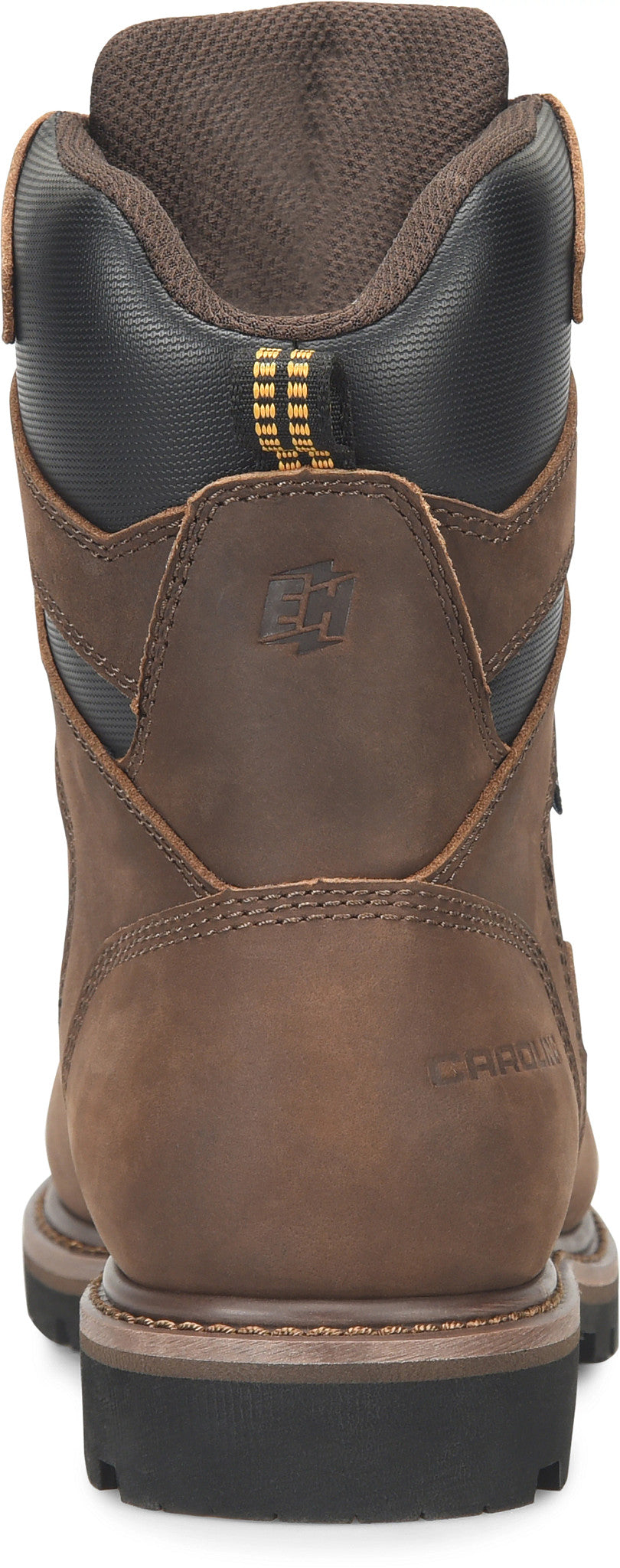 Carolina Boot Gruntz 8" Steel Toe Work Boot Dark Brown