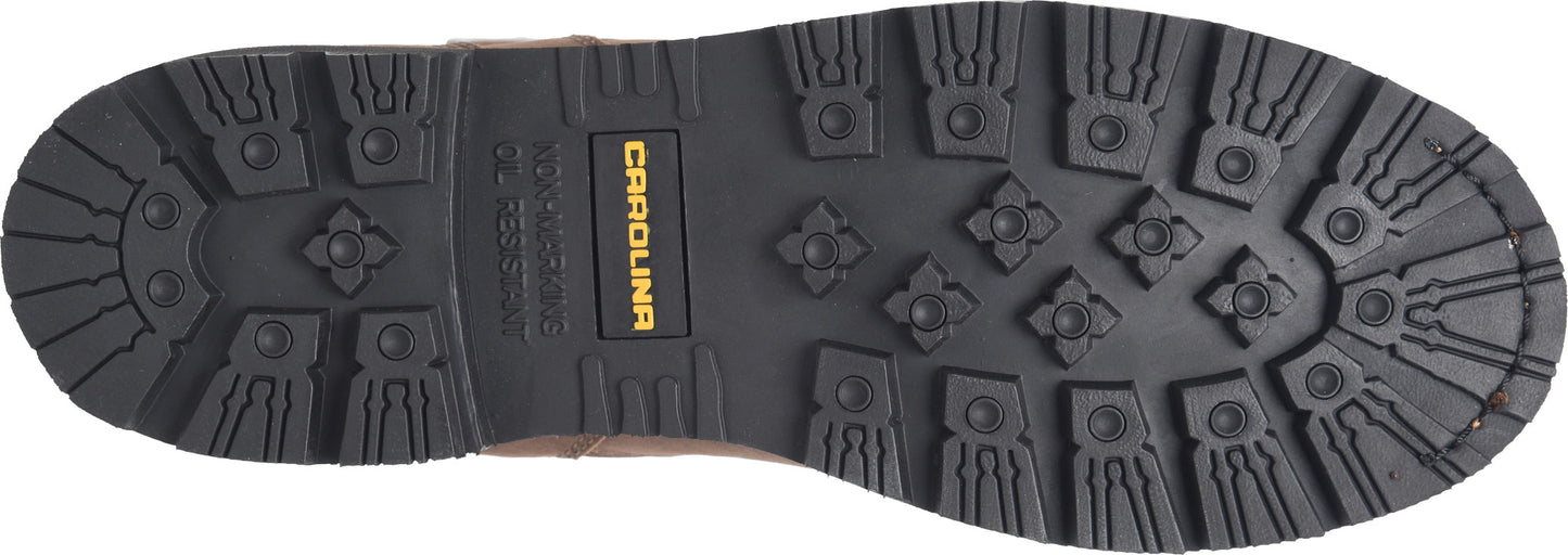 Carolina Boot Gruntz 8" Steel Toe Work Boot Dark Brown