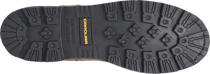 Carolina Boot Gruntz 8" Steel Toe Work Boot Dark Brown