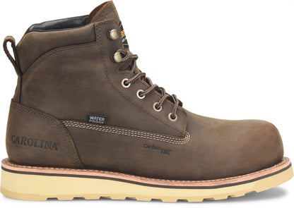 Carolina Boot Staple Gun Carbon Comp Toe Dark Brown