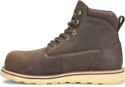 Carolina Boot Staple Gun Carbon Comp Toe Dark Brown