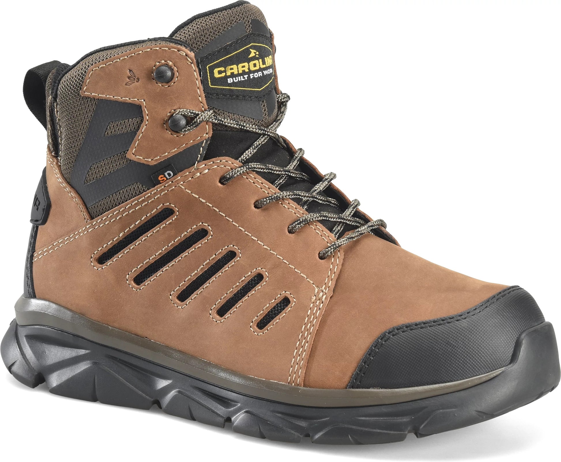 Carolina Boot EZ-ON Warehouse Comp Toe Brown