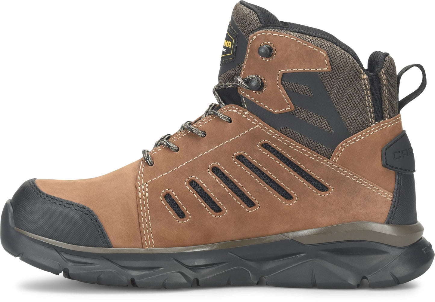 Carolina Boot EZ-ON Warehouse Comp Toe Brown