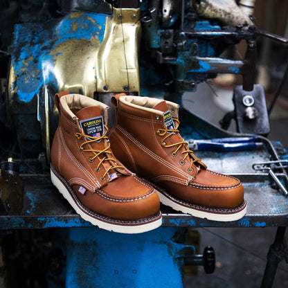 Carolina Boot Amp 6" Soft Toe Brown
