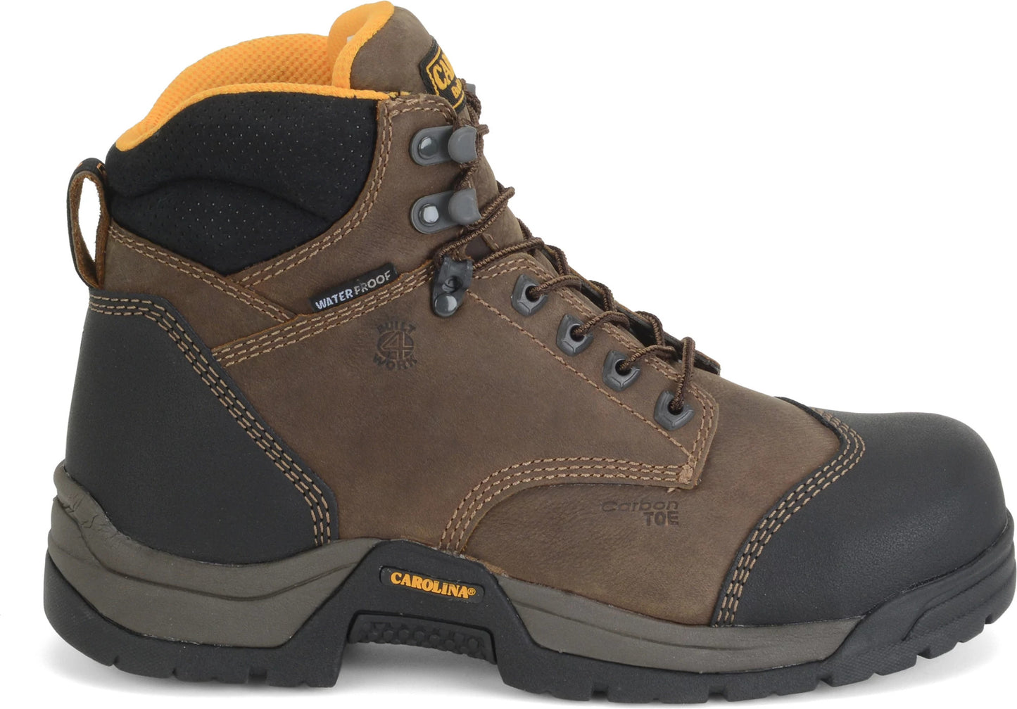 Carolina Boot Bruno 6" Sd Carbon Comp Toe Waterproof Work Boot Dark Brown