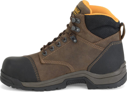 Carolina Boot Bruno 6" Sd Carbon Comp Toe Waterproof Work Boot Dark Brown