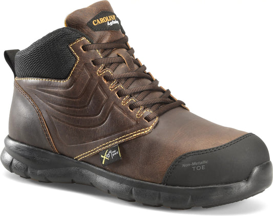 Carolina Boot Lytning Met Guard Composite Toe Work Shoe Brown