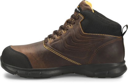 Carolina Boot Lytning Met Guard Composite Toe Work Shoe Brown