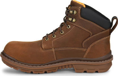 Carolina Boot Dormite 6" Soft Toe Waterproof Work Boot Brown