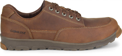 Carolina Boot S-117 Oxford Aluminum Toe Work Shoe Dark Brown