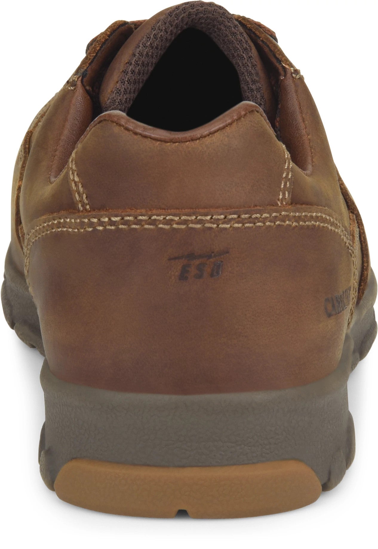 Carolina Boot S-117 Oxford Aluminum Toe Work Shoe Dark Brown