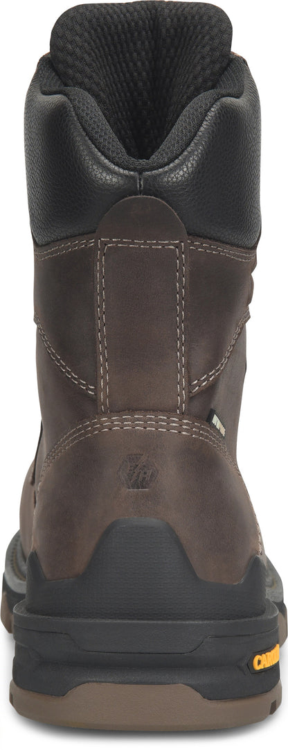 Carolina Boot Cardinal 8" Internal Met Guard Comp Toe Dark Brown