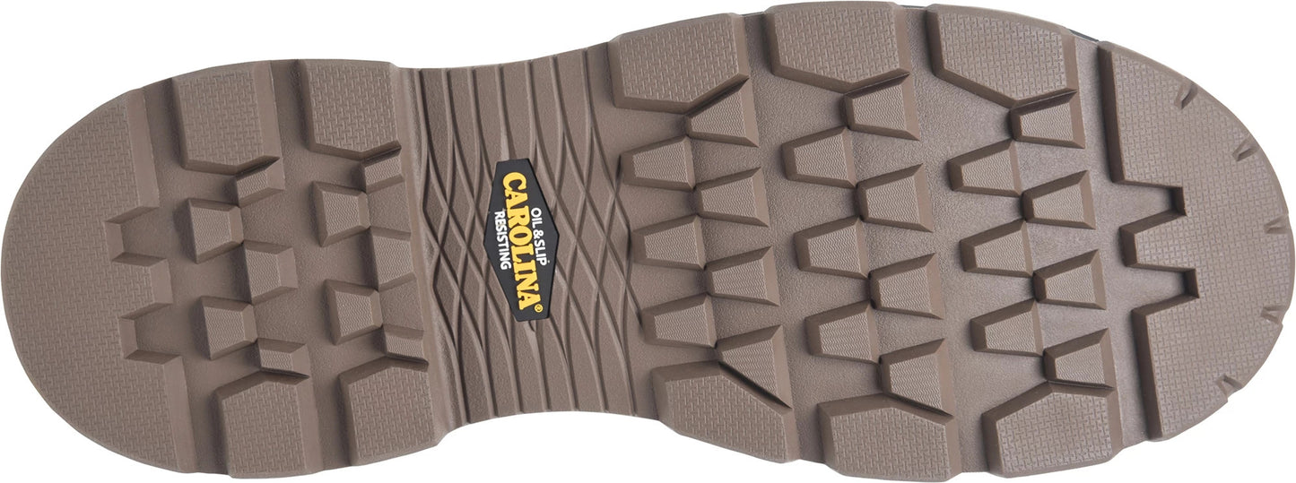 Carolina Boot Cardinal 8" Internal Met Guard Comp Toe Dark Brown