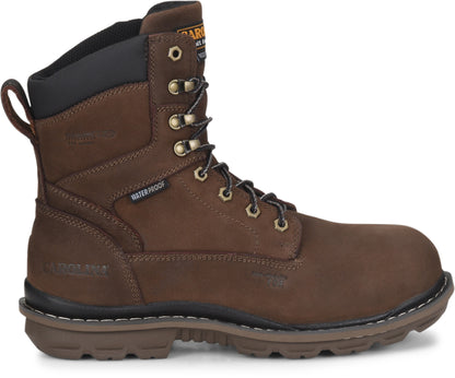 Carolina Boot Dormite 8" Composite Toe Insulated Waterproof Work Boot Brown