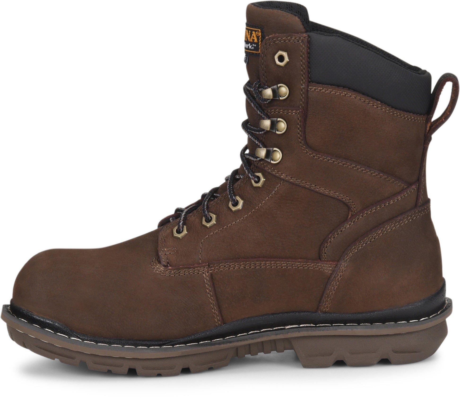 Carolina Boot Dormite 8" Composite Toe Insulated Waterproof Work Boot Brown