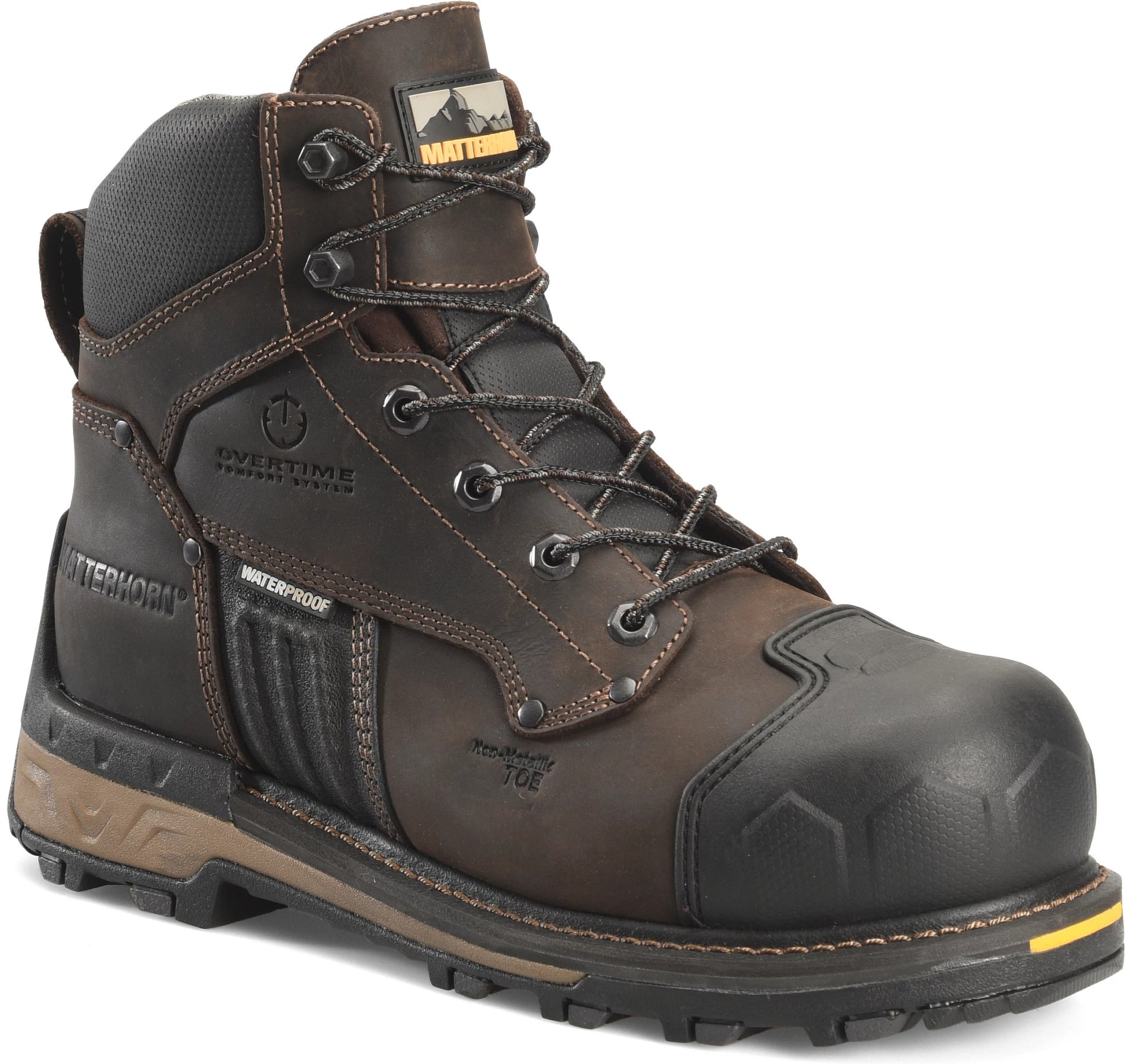 Carolina Boot Matterhorn Maximus 2.0 6" Composite Toe Waterproof Dark Brown