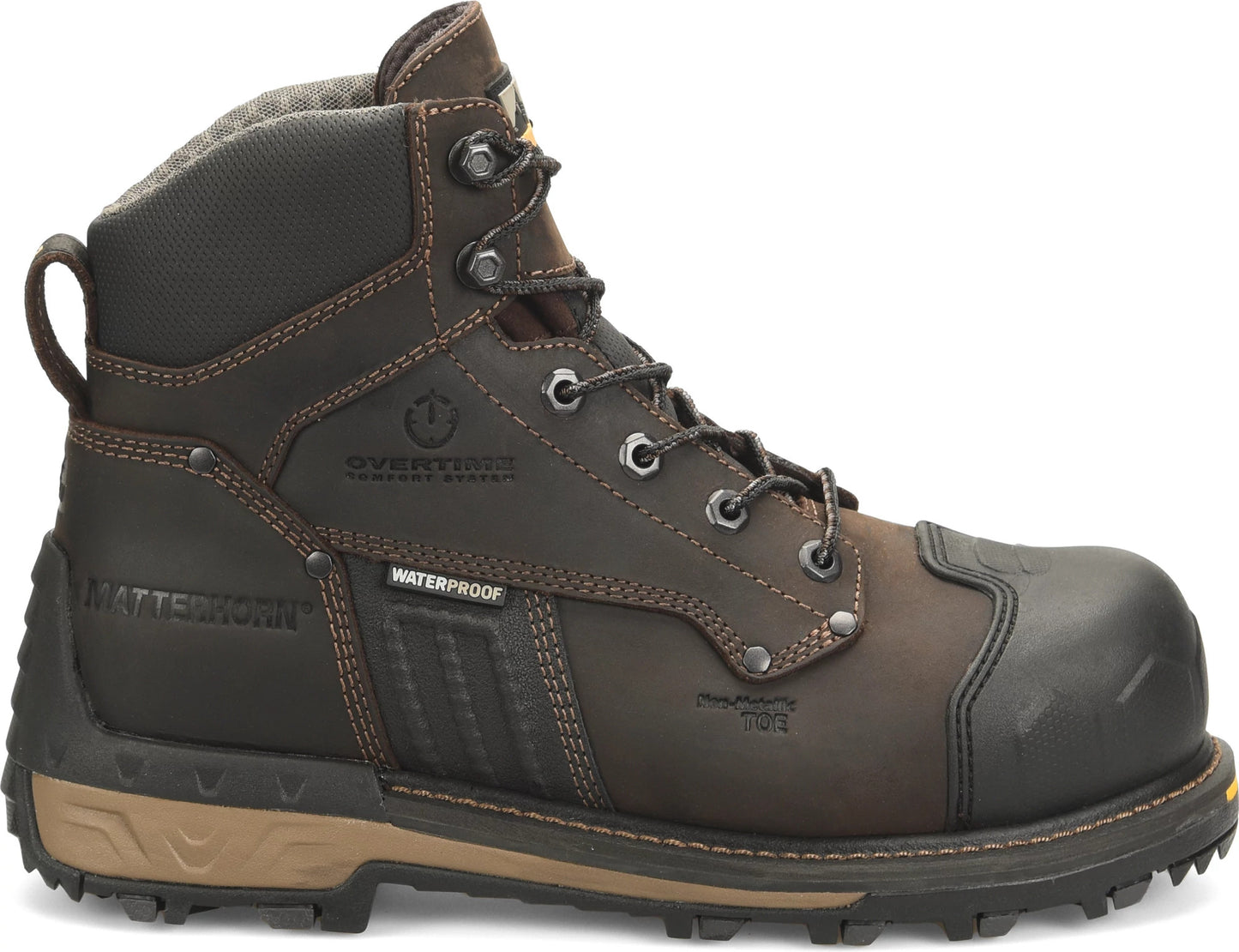 Carolina Boot Matterhorn Maximus 2.0 6" Composite Toe Waterproof Dark Brown