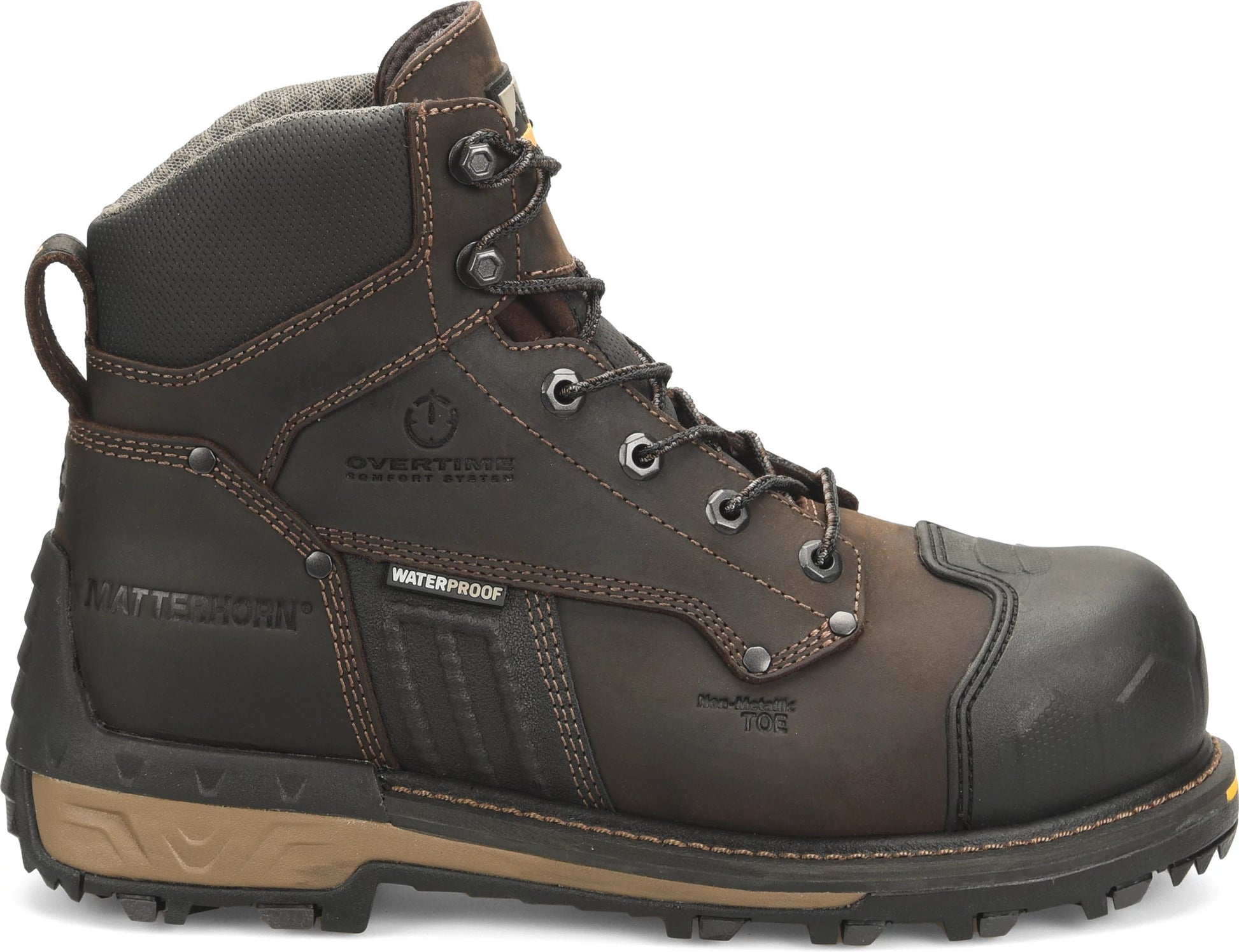 Carolina Boot Matterhorn Maximus 2.0 6" Composite Toe Waterproof Dark Brown
