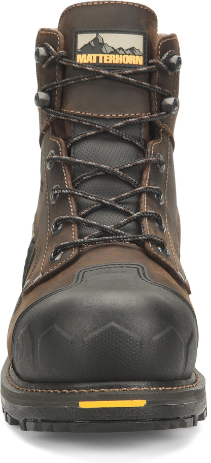 Carolina Boot Matterhorn Maximus 2.0 6" Composite Toe Waterproof Dark Brown