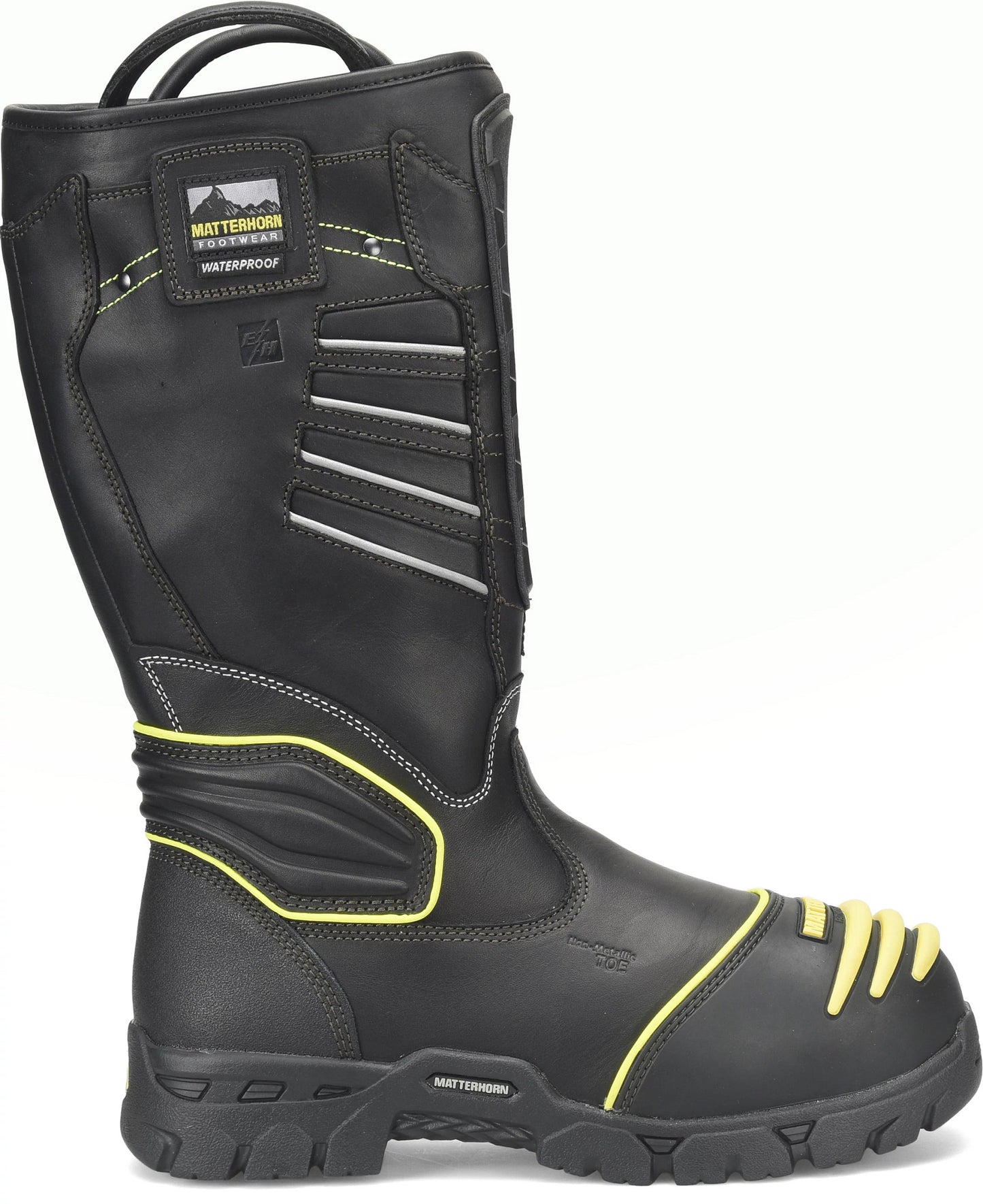 Carolina Boot Matterhorn Muckmen Internal 15" Met Guard Composite Toe Work Boot Black