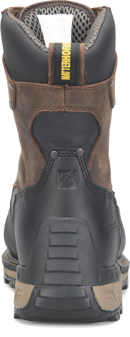 Carolina Boot Matterhorn Maximus 2.0 8" Met Guard Composite Toe Waterproof Work Boot Brown