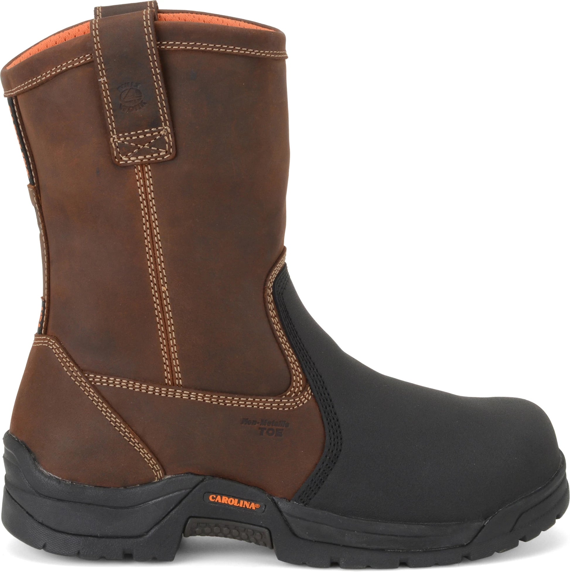 Carolina Boot Well X 10" Met Guard Composite Toe Ranch Wellington Dark Brown