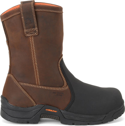 Carolina Boot Well X 10" Met Guard Composite Toe Ranch Wellington Dark Brown