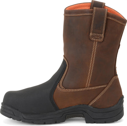 Carolina Boot Well X 10" Met Guard Composite Toe Ranch Wellington Dark Brown