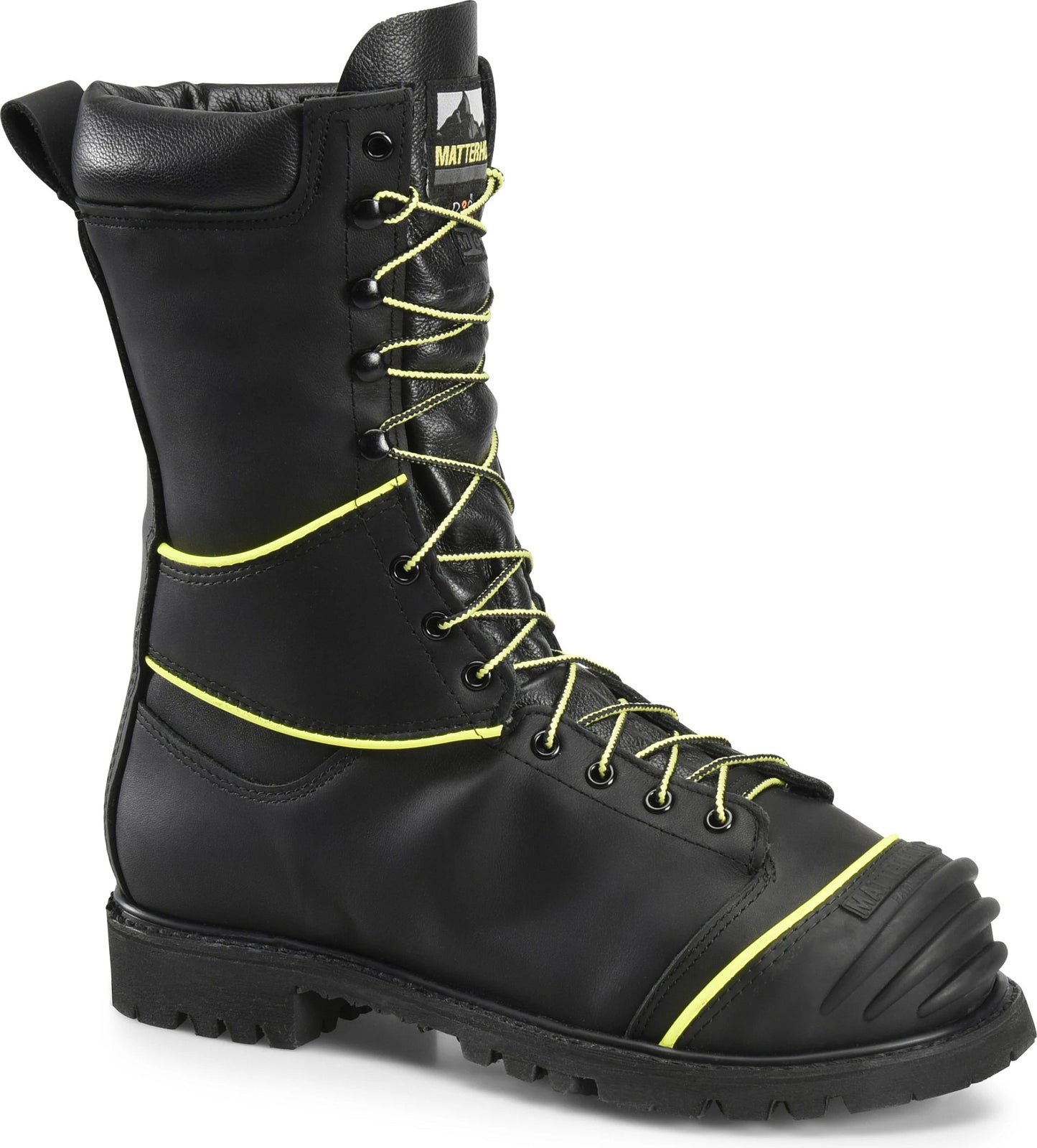 Carolina Boot Matterhorn Klondike 10" Met Guard Steel Toe Insulated Work Boot Black